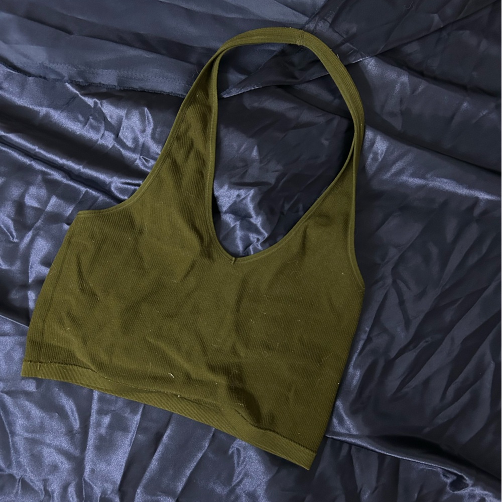 Olive Green Women's Intimate Top